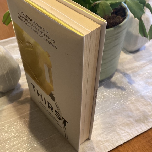 Water Thirst Book by Scott Harrison Social Justice Activism - Picture 4 of 5